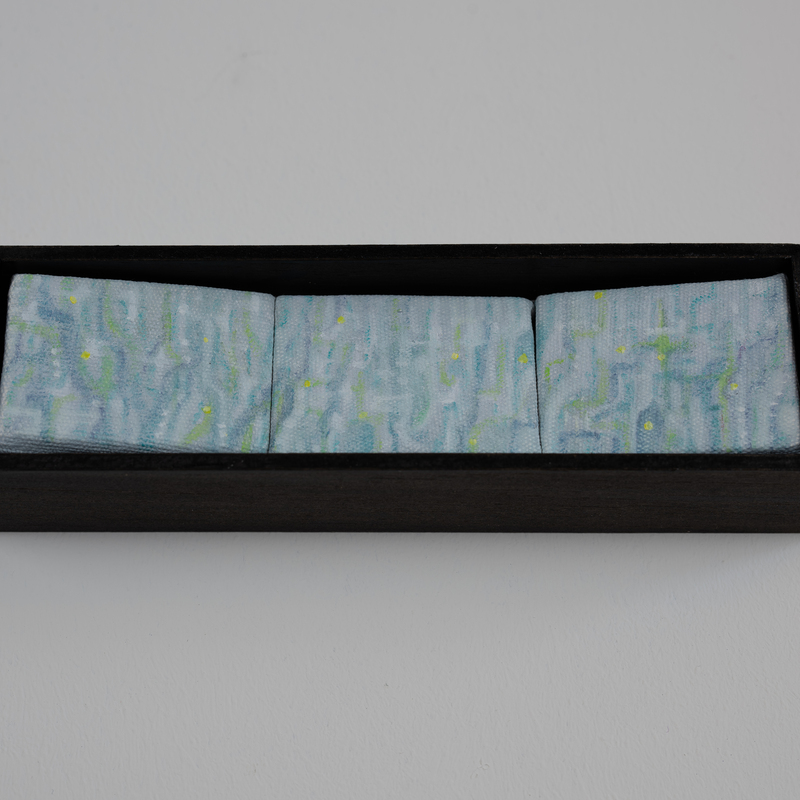 Troost uit de Diepte - 2026 - 17x5x3 cm - olieverf op canvas, hout