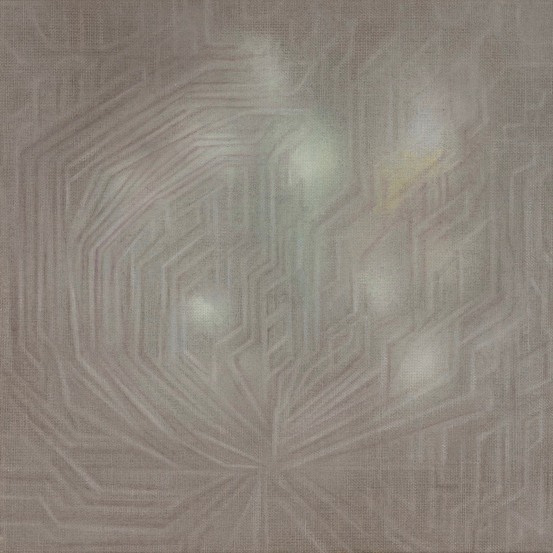 2 Vrienden - 2026 - 30x30 cm - olieverf op linnen